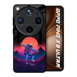 Retro Astronaut Oppo Find X9 Ultra 5G Glass Back Cover Online