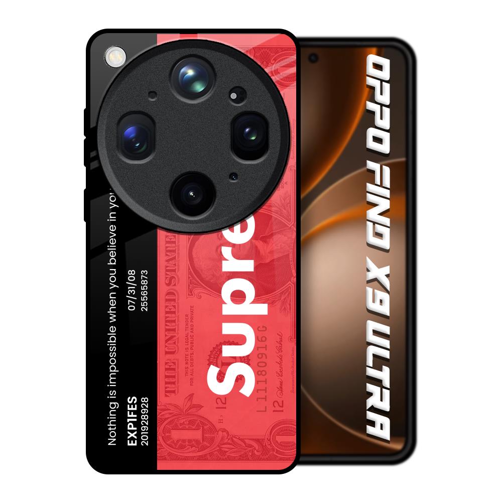 Supreme Ticket Oppo Find X9 Ultra 5G Glass Back Cover Online