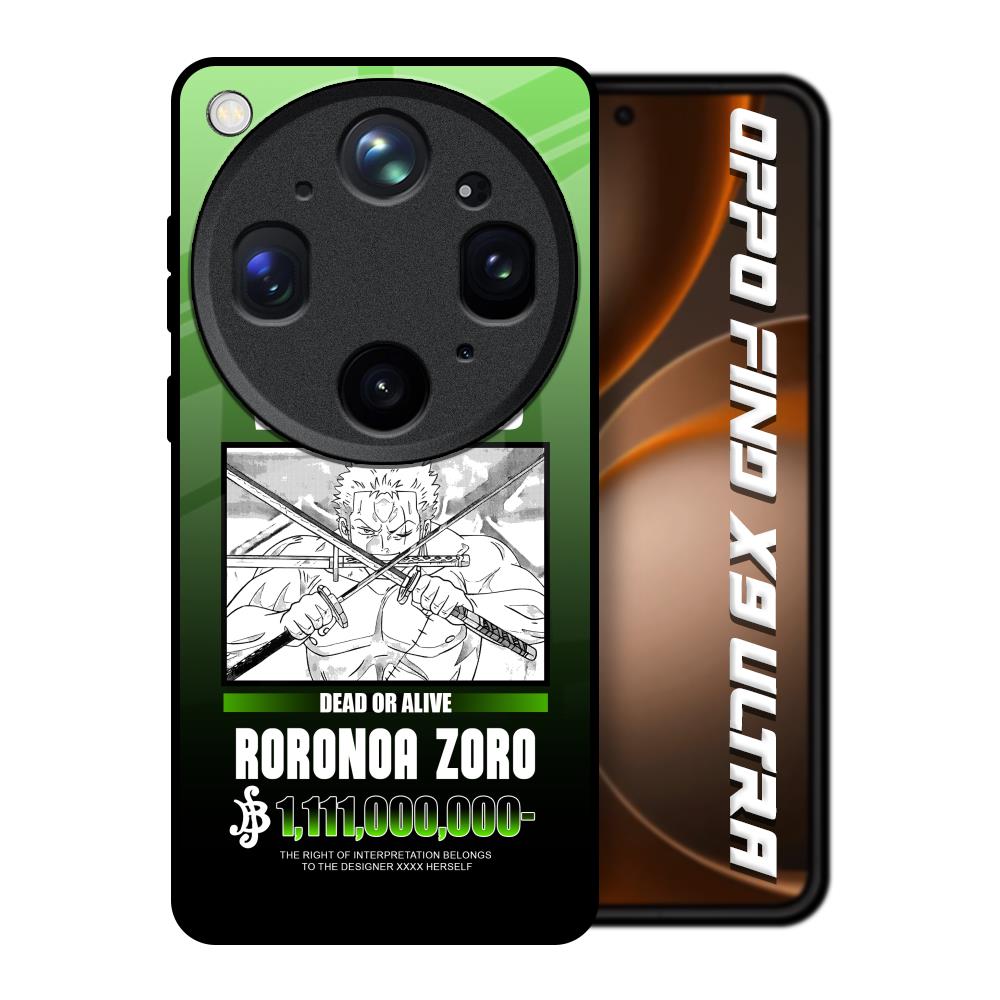 Zoro Wanted Oppo Find X9 Ultra 5G Glass Back Cover Online