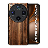 Timber Printed Oppo Find X9 Ultra 5G Glass Back Cover Online