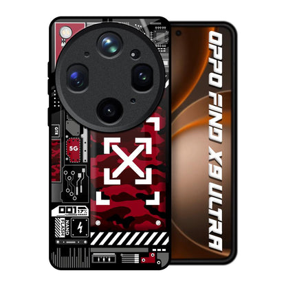 Technology Art Oppo Find X9 Ultra 5G Glass Back Cover Online