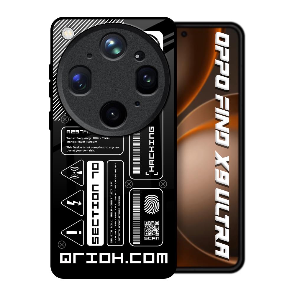Futuristic Art Oppo Find X9 Ultra 5G Glass Back Cover Online