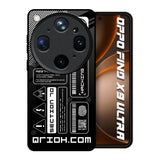 Futuristic Art Oppo Find X9 Ultra 5G Glass Back Cover Online