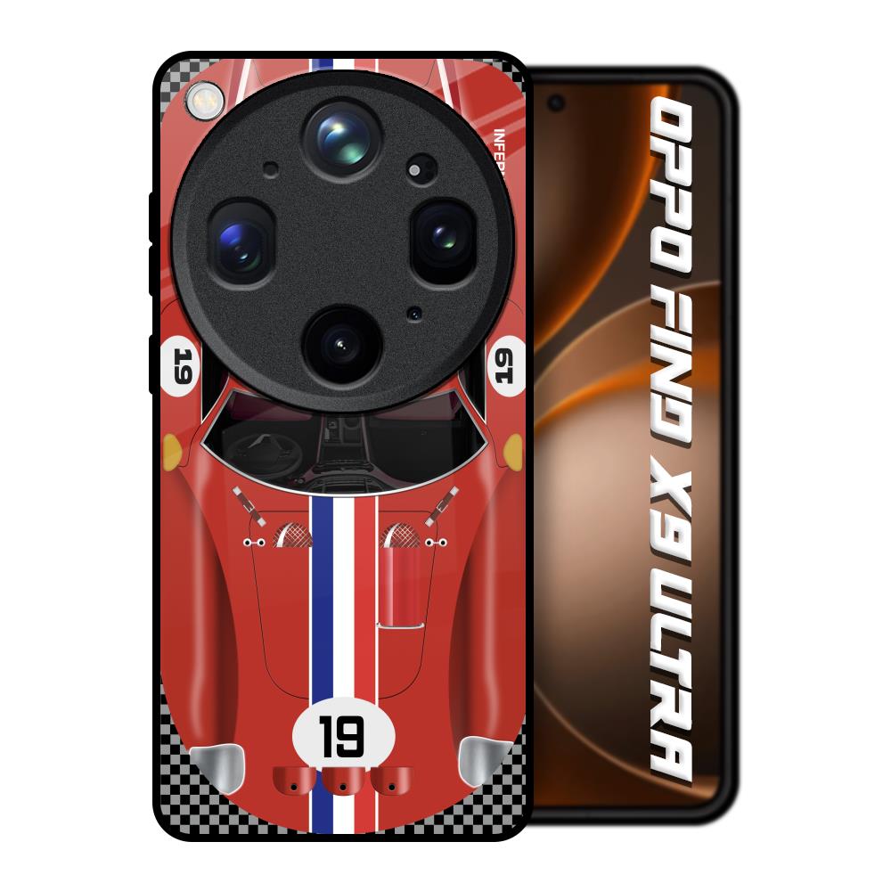 Racing Vintage Oppo Find X9 Ultra 5G Glass Back Cover Online