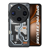 Retro Futuristic Oppo Find X9 Ultra 5G Glass Back Cover Online