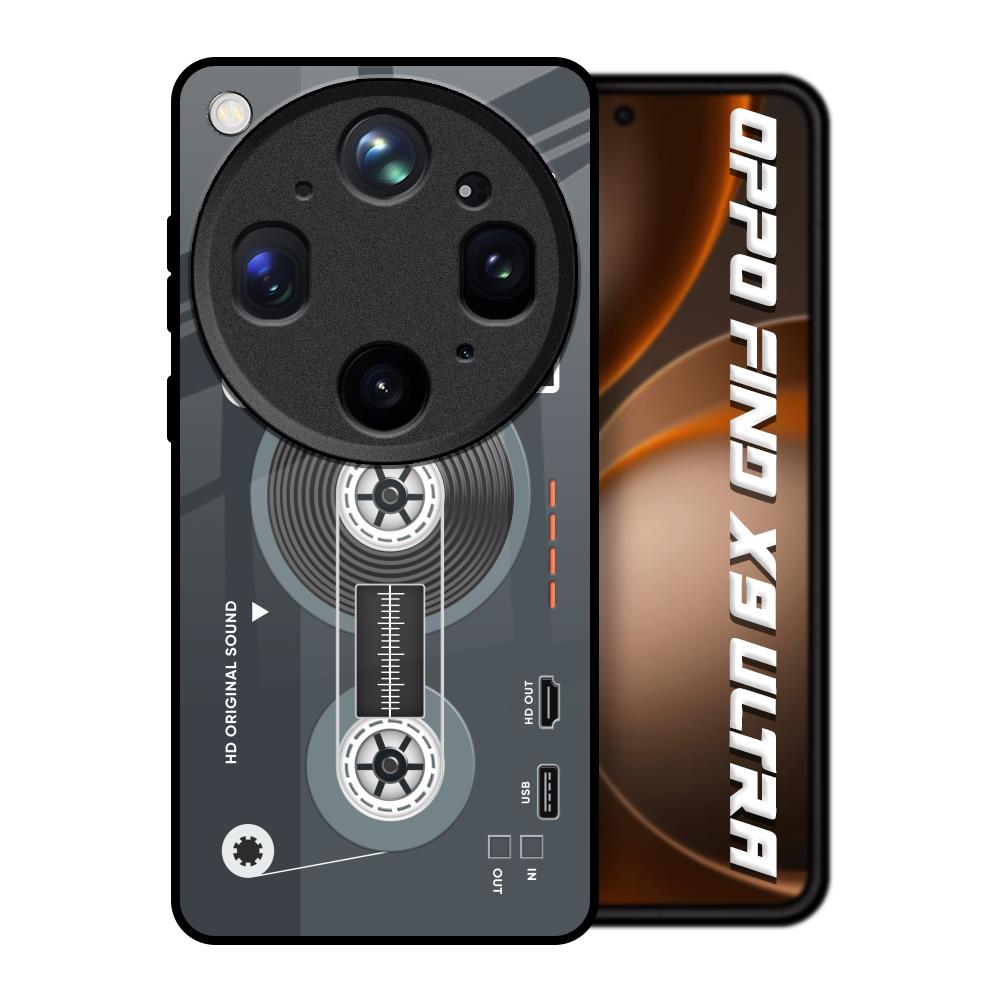 Retro Recorder Oppo Find X9 Ultra 5G Glass Back Cover Online