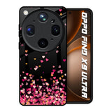 Heart Rain Fall Oppo Find X9 Ultra 5G Glass Back Cover Online