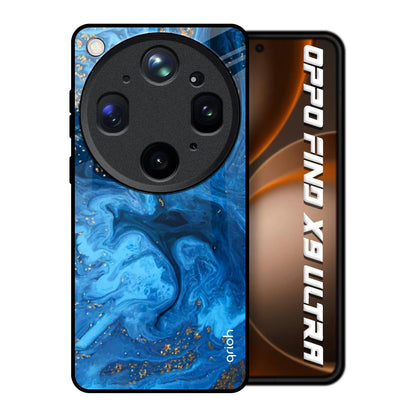 Gold Sprinkle Oppo Find X9 Ultra 5G Glass Back Cover Online
