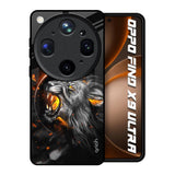 Aggressive Lion Oppo Find X9 Ultra 5G Glass Back Cover Online
