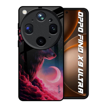 Moon Wolf Oppo Find X9 Ultra 5G Glass Back Cover Online