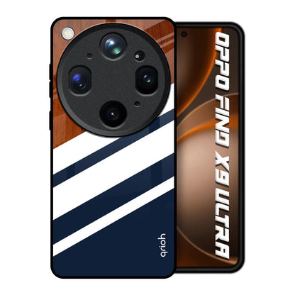 Bold Stripes Oppo Find X9 Ultra 5G Glass Back Cover Online
