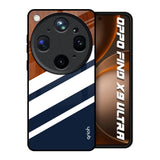 Bold Stripes Oppo Find X9 Ultra 5G Glass Back Cover Online