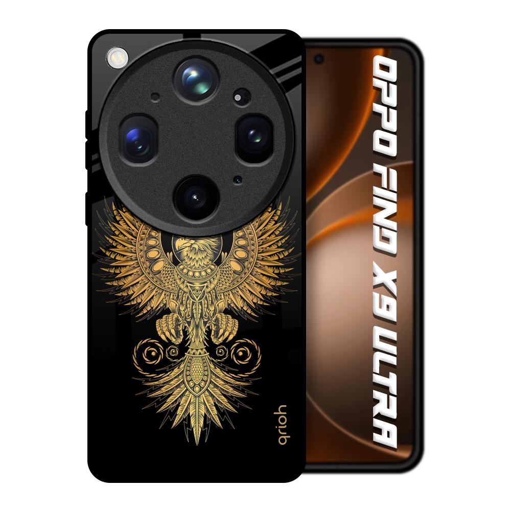 Mythical Phoenix Art Oppo Find X9 Ultra 5G Glass Back Cover Online