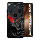 Red Moon Tiger Oppo Find X9 Ultra 5G Glass Back Cover Online