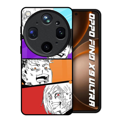 Anime Sketch Oppo Find X9 Ultra 5G Glass Back Cover Online