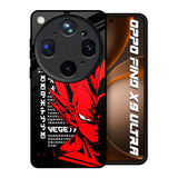 Red Vegeta Oppo Find X9 Ultra 5G Glass Back Cover Online