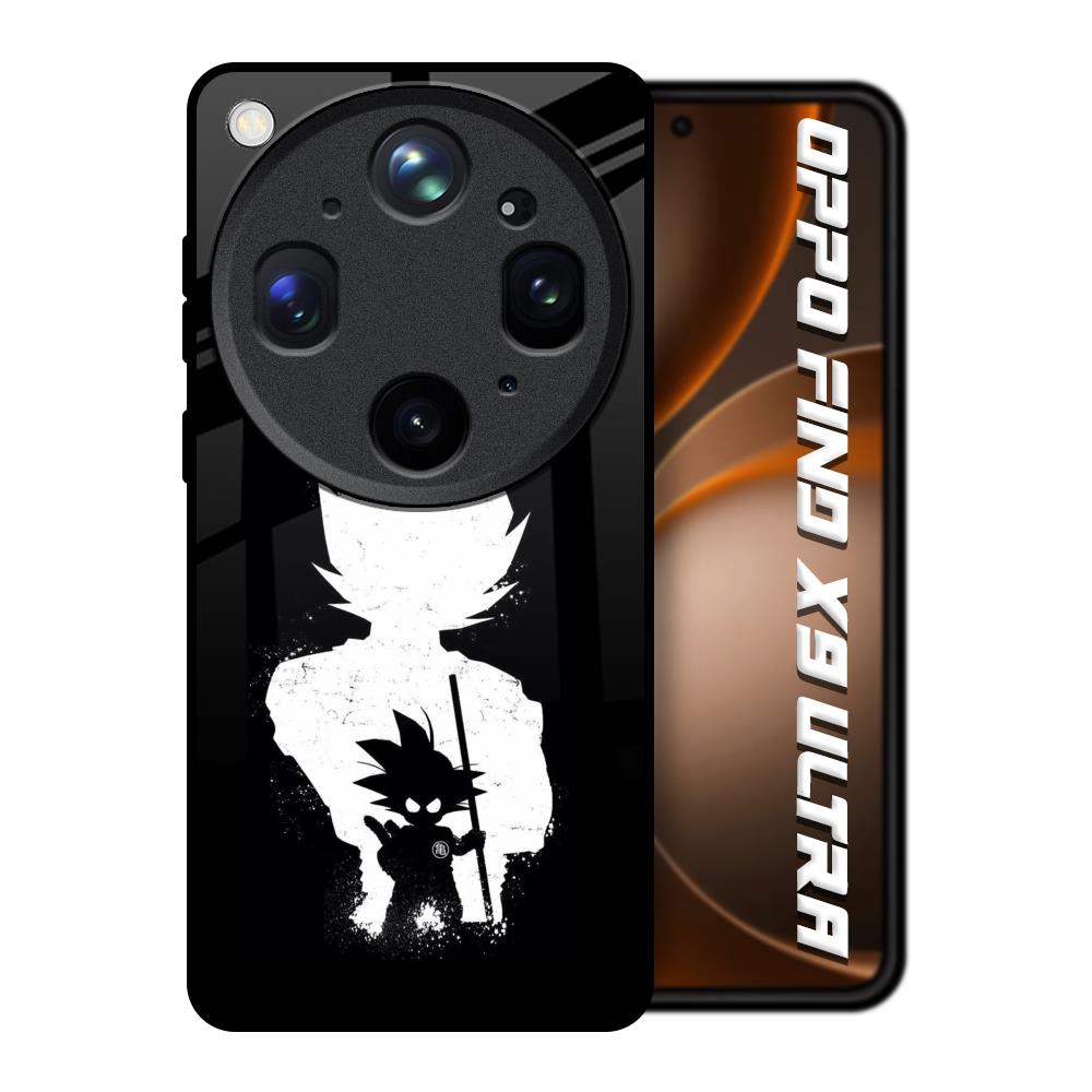 Monochrome Goku Oppo Find X9 Ultra 5G Glass Back Cover Online