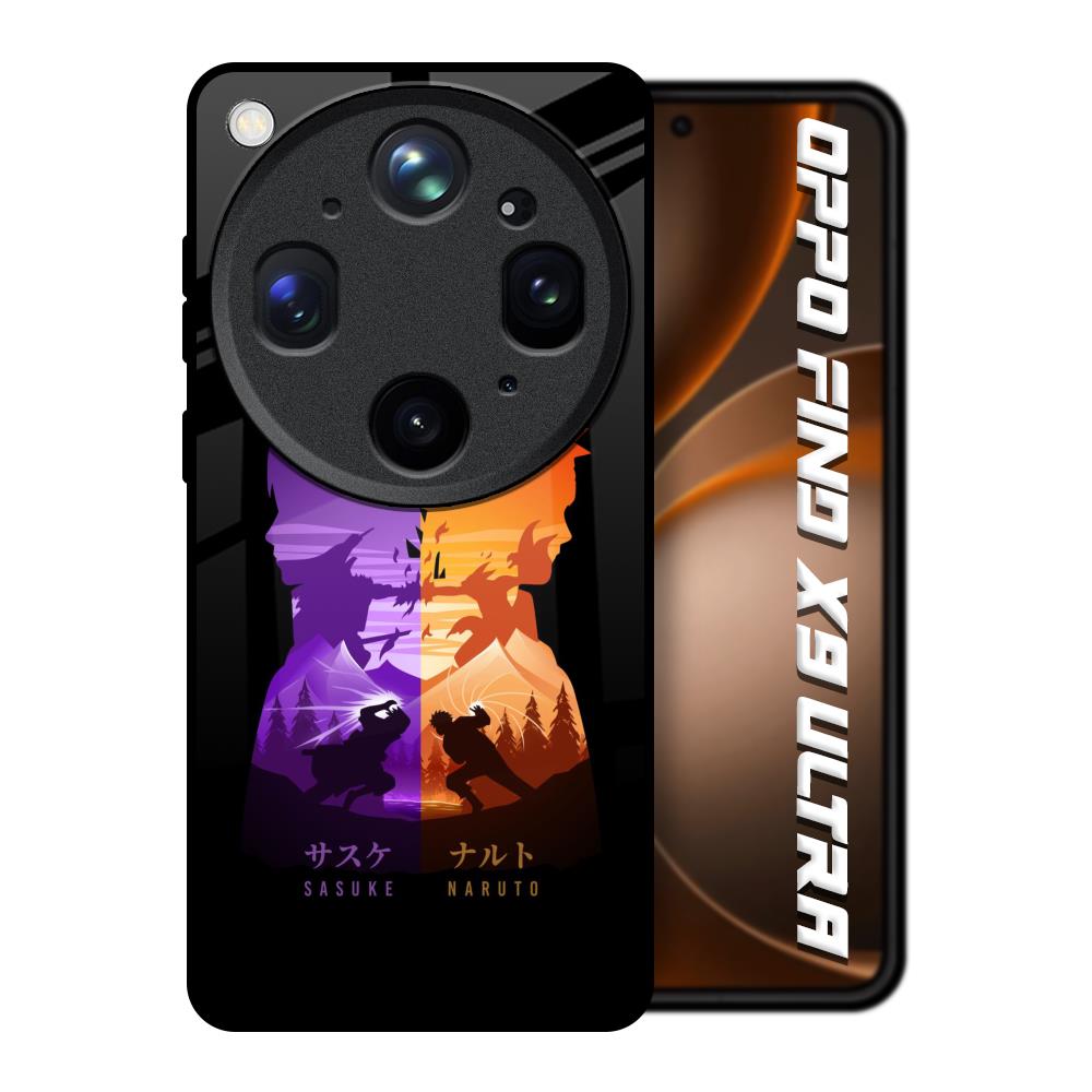 Minimalist Anime Oppo Find X9 Ultra 5G Glass Back Cover Online
