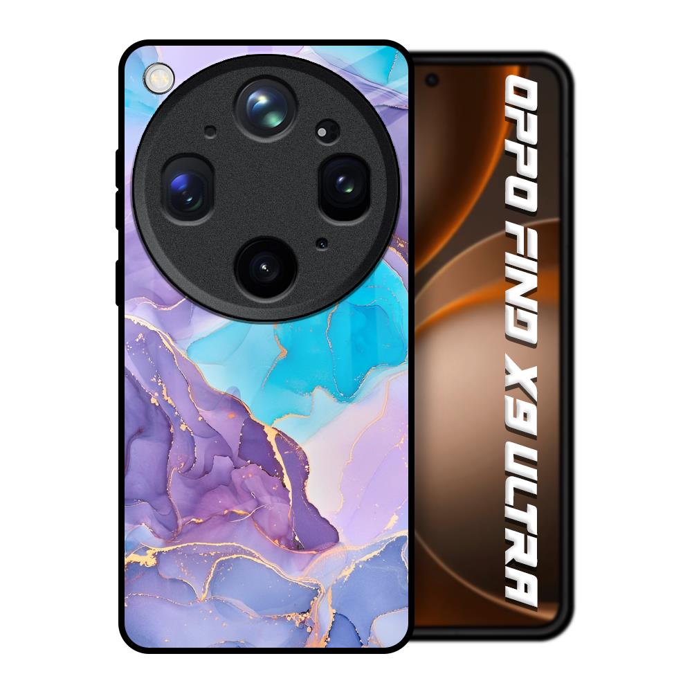 Alcohol ink Marble Oppo Find X9 Ultra 5G Glass Back Cover Online