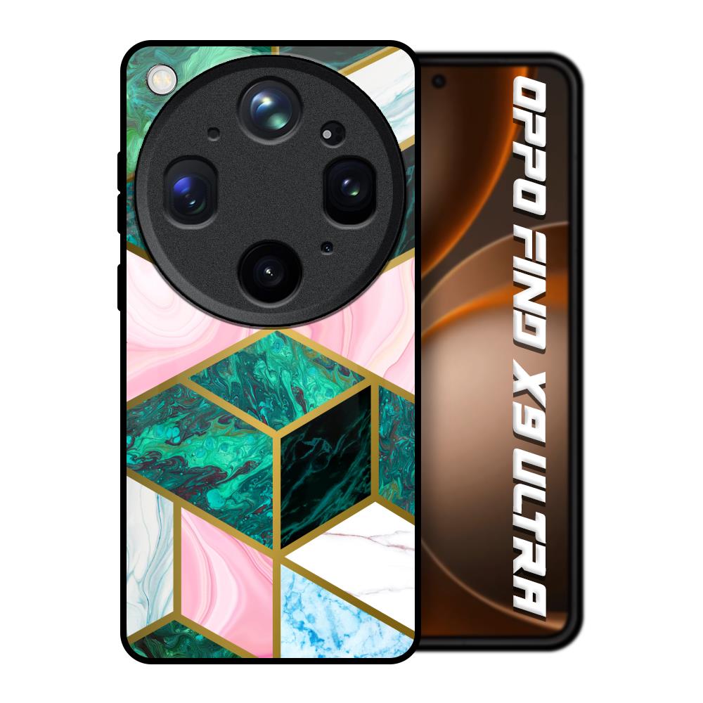 Seamless Green Marble Oppo Find X9 Ultra 5G Glass Back Cover Online