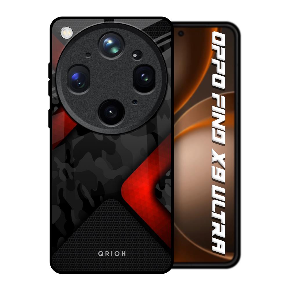 Modern Camo Abstract Oppo Find X9 Ultra 5G Glass Back Cover Online