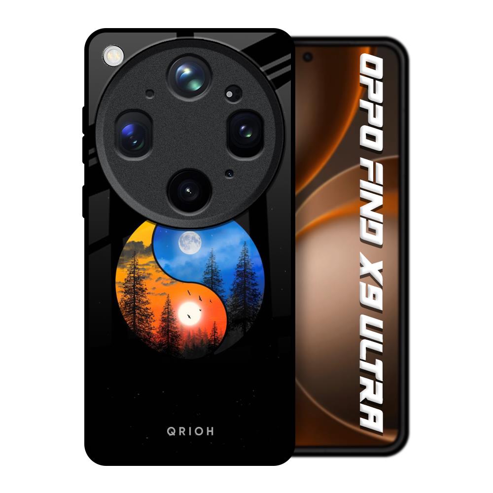 Yin Yang Balance Oppo Find X9 Ultra 5G Glass Back Cover Online