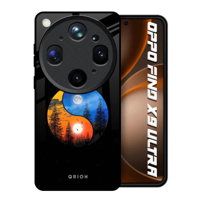 Yin Yang Balance Oppo Find X9 Ultra 5G Glass Back Cover Online