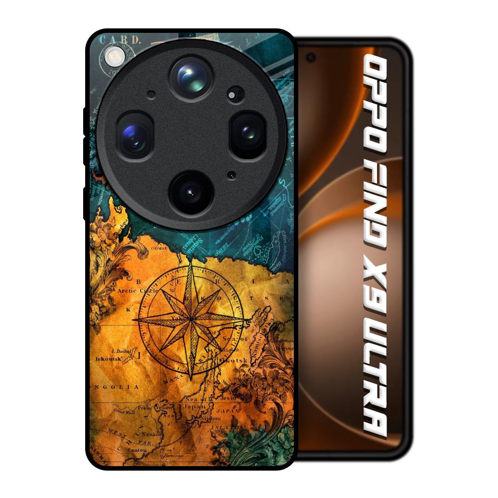 Architecture Map Oppo Find X9 Ultra 5G Glass Back Cover Online