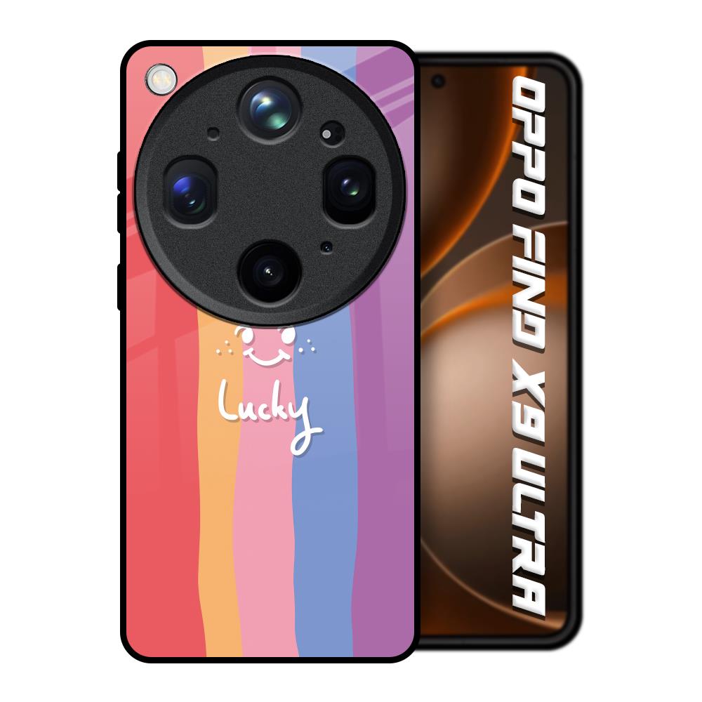 Lucky Abstract Oppo Find X9 Ultra 5G Glass Back Cover Online