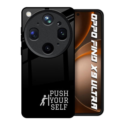 Push Your Self Oppo Find X9 Ultra 5G Glass Back Cover Online