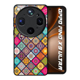 Multicolor Mandala Oppo Find X9 Ultra 5G Glass Back Cover Online