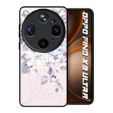 Elegant Floral Oppo Find X9 Ultra 5G Glass Back Cover Online