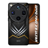 Black Warrior Oppo Find X9 Ultra 5G Glass Back Cover Online