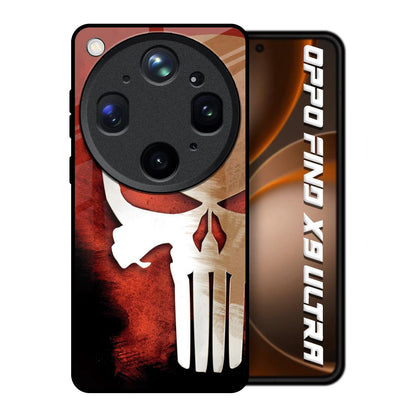 Red Skull Oppo Find X9 Ultra 5G Glass Back Cover Online