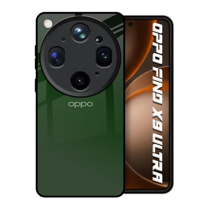 Deep Forest Oppo Find X9 Ultra 5G Glass Back Cover Online