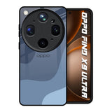 Navy Blue Ombre Oppo Find X9 Ultra 5G Glass Back Cover Online