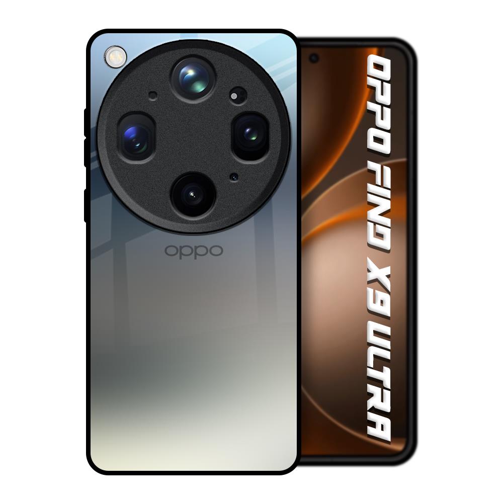 Tricolor Ombre Oppo Find X9 Ultra 5G Glass Back Cover Online
