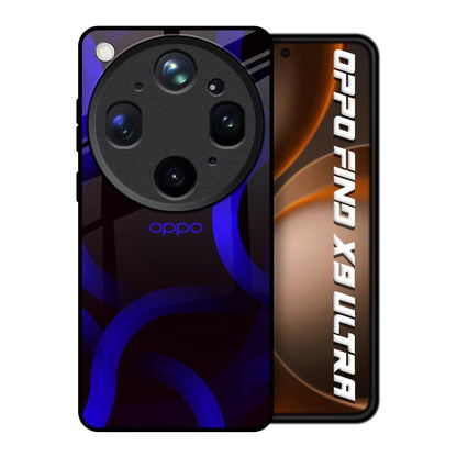 Blue Ring Light Oppo Find X9 Ultra 5G Glass Back Cover Online
