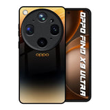 Grainy Yellow Oppo Find X9 Ultra 5G Glass Back Cover Online