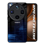 Blue Scratch Oppo Find X9 Ultra 5G Glass Back Cover Online