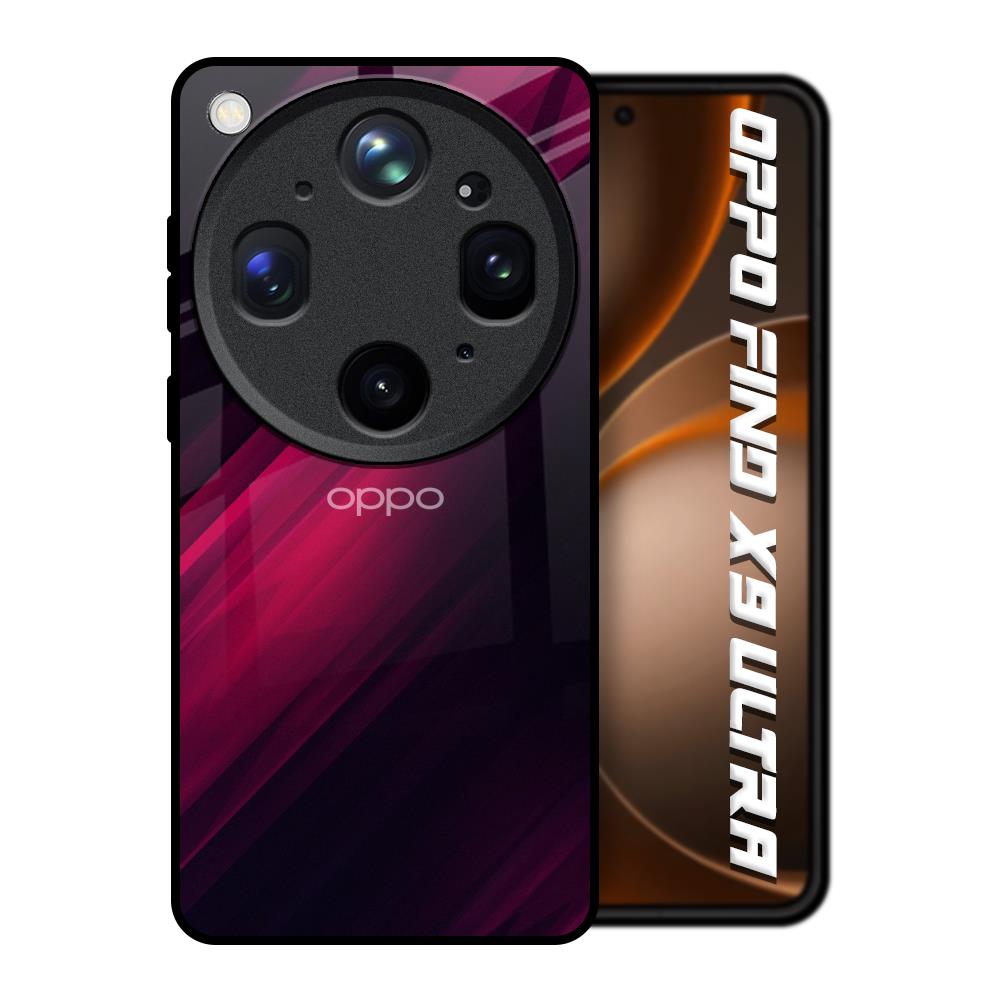 Razor Black Oppo Find X9 Ultra 5G Glass Back Cover Online