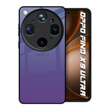 Indigo Pastel Oppo Find X9 Ultra 5G Glass Back Cover Online