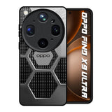 Hexagon Style Oppo Find X9 Ultra 5G Glass Back Cover Online