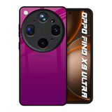 Magenta Gradient Oppo Find X9 Ultra 5G Glass Back Cover Online
