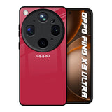 Solo Maroon Oppo Find X9 Ultra 5G Glass Back Cover Online