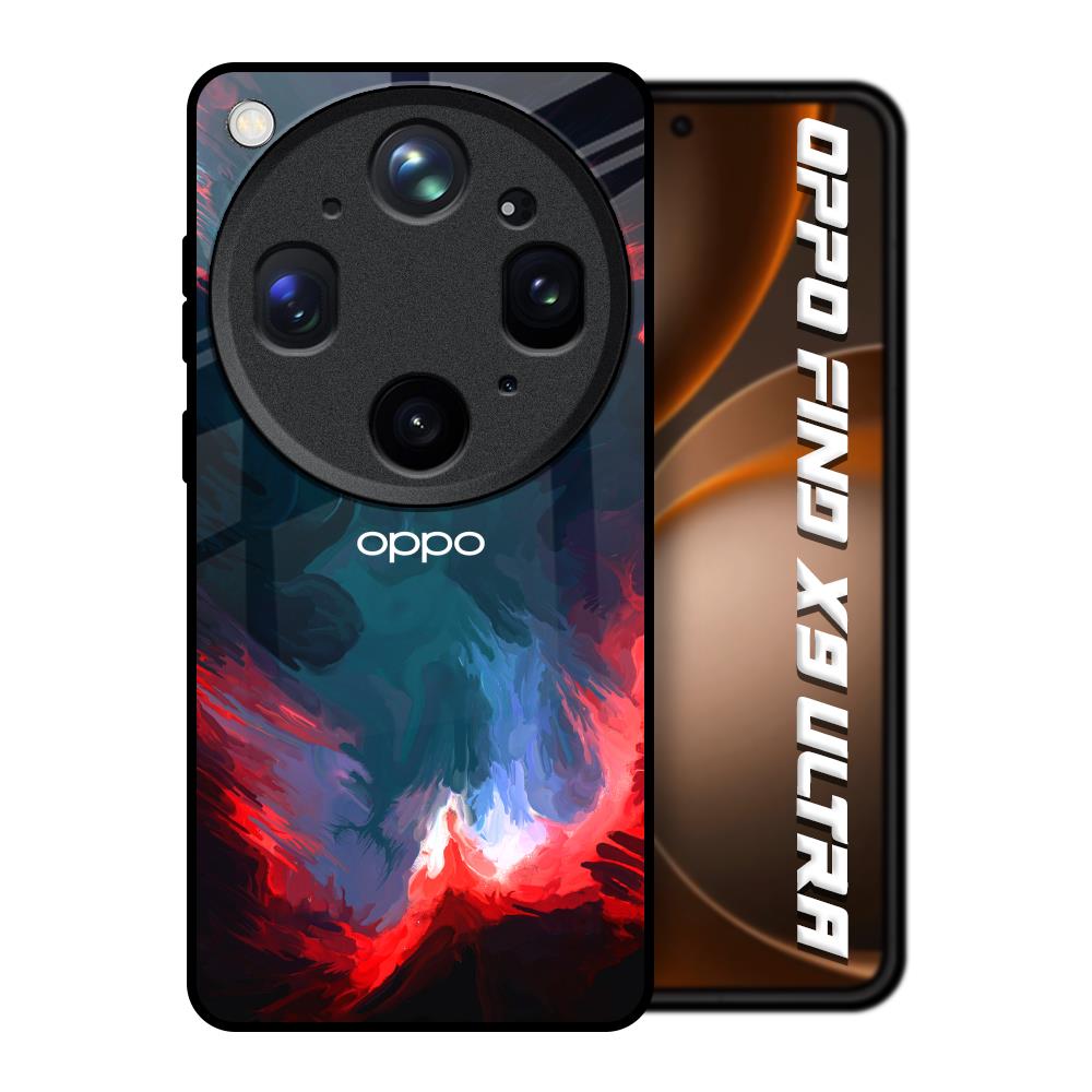 Brush Art Oppo Find X9 Ultra 5G Glass Back Cover Online