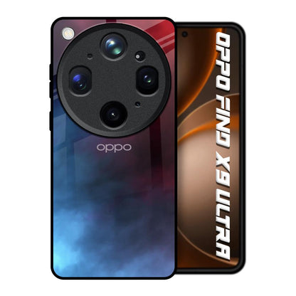 Smokey Watercolor Oppo Find X9 Ultra 5G Glass Back Cover Online
