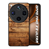 Wooden Planks Oppo Find X9 Ultra 5G Glass Back Cover Online