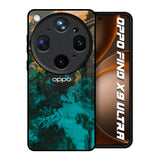Watercolor Wave Oppo Find X9 Ultra 5G Glass Back Cover Online