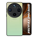 Mint Green Gradient Oppo Find X9 Ultra 5G Glass Back Cover Online